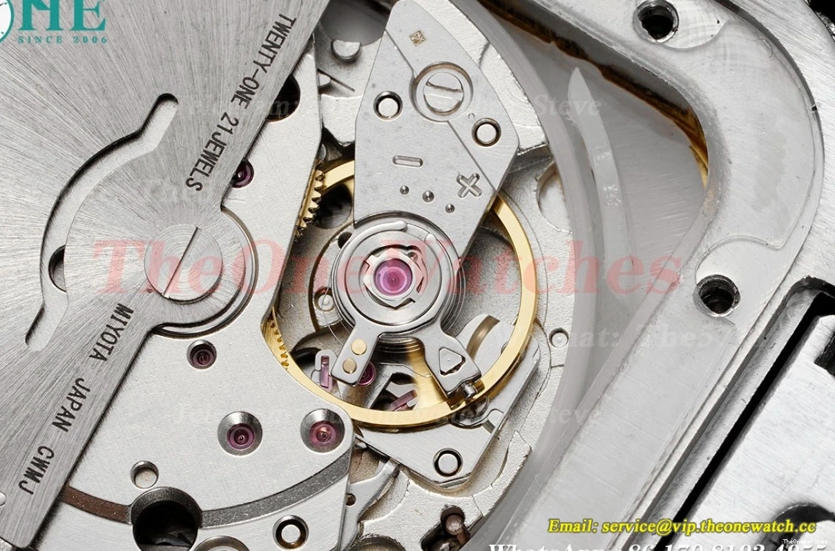 SS AMG 40mm Mens Santos Dial RG SS 100 XL MY9015 Black 0204